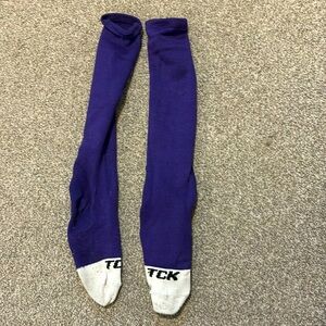 purple soccer socks for kids
